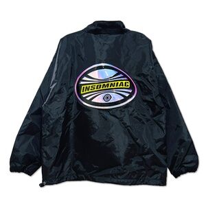 Insomniac big logo EDC MOTTO SPORT windbreaker Jacket rave streetwear festive XL